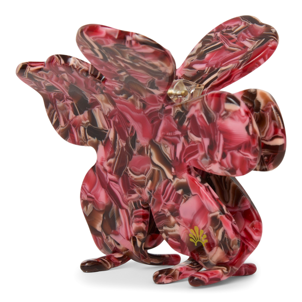 Lele Sadoughi Rose Tortoise Lily Claw Clip #2