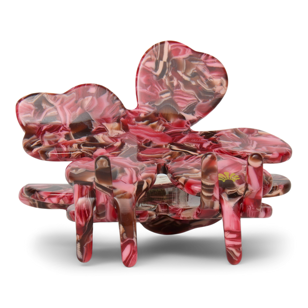 Lele Sadoughi Rose Tortoise Lily Claw Clip #3