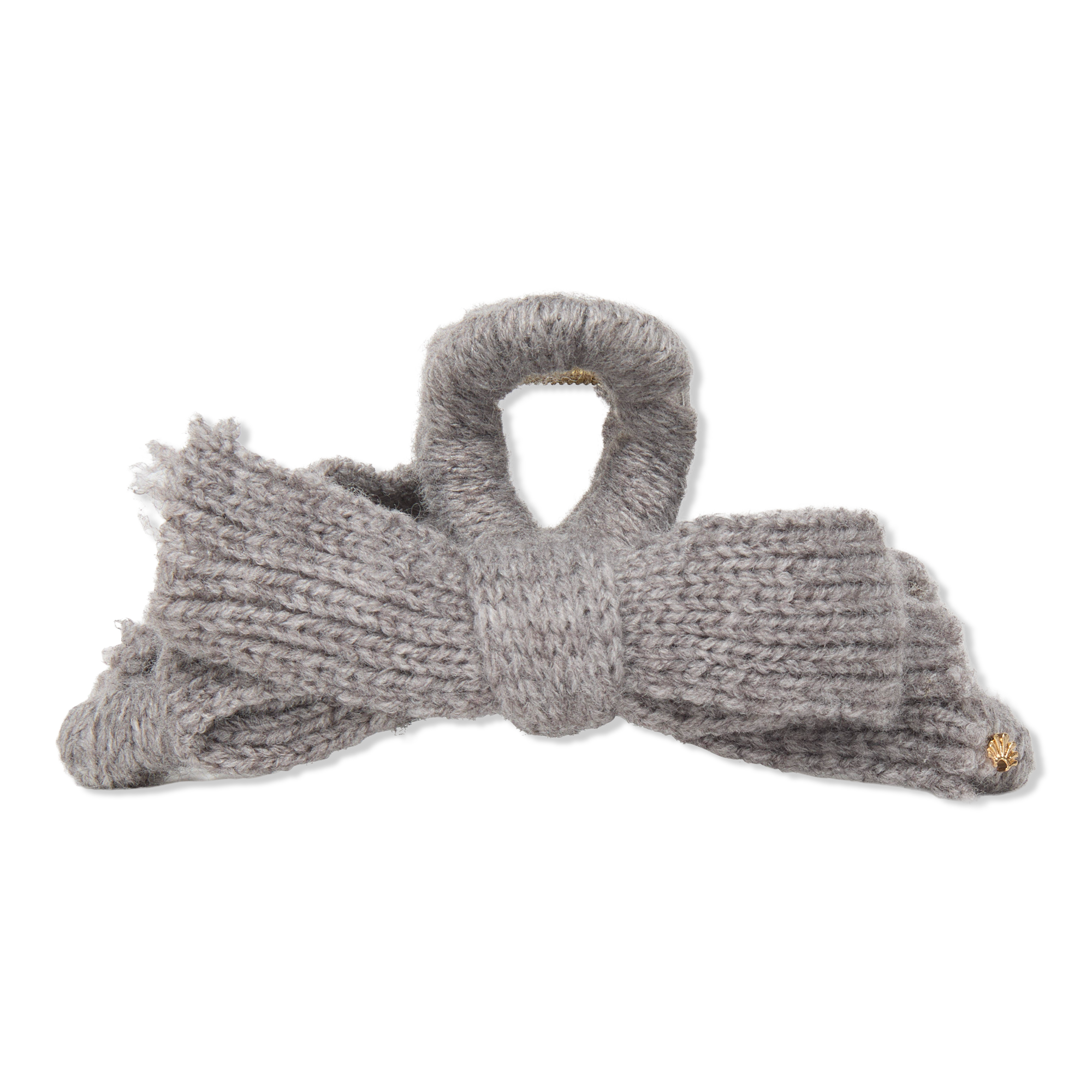 Lele Sadoughi Cable Knit Bow Claw Clip #1