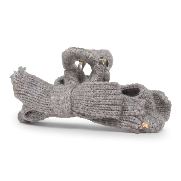 Lele Sadoughi Cable Knit Bow Claw Clip #2