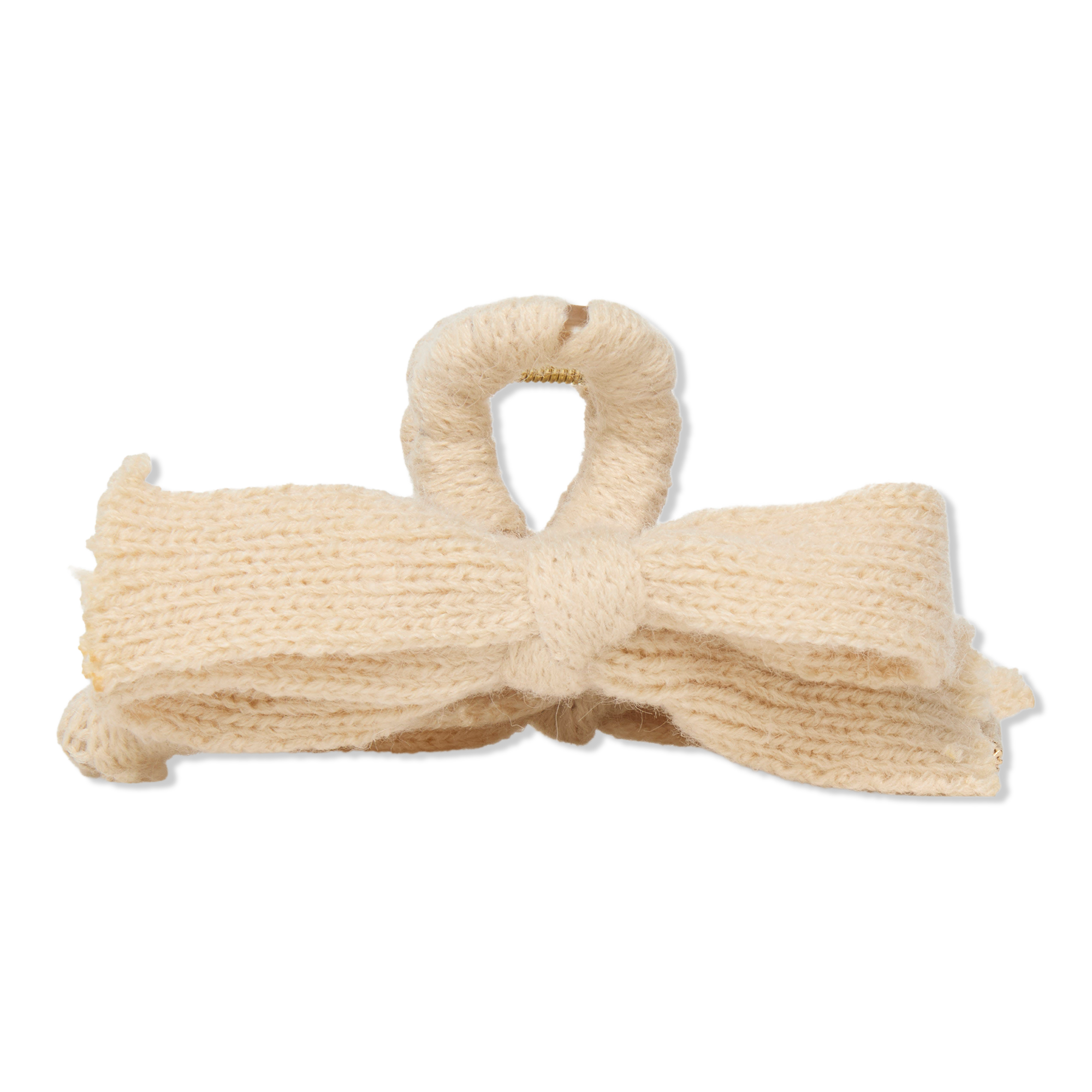 Lele Sadoughi Cable Knit Bow Claw Clip #1