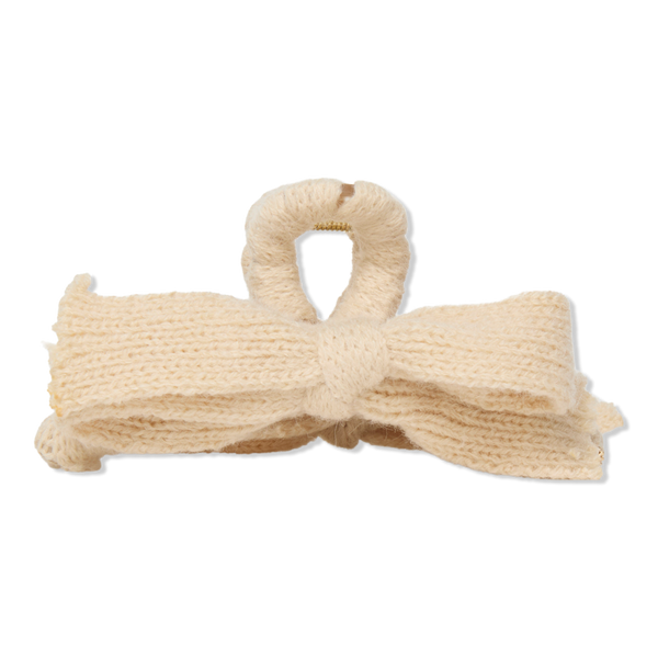 Lele Sadoughi Cable Knit Bow Claw Clip #1