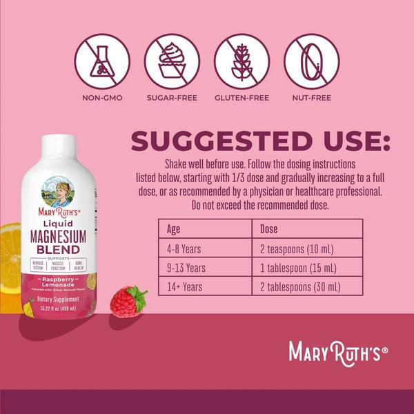 MaryRuth's Liquid Magnesium Raspberry Lemonade #6