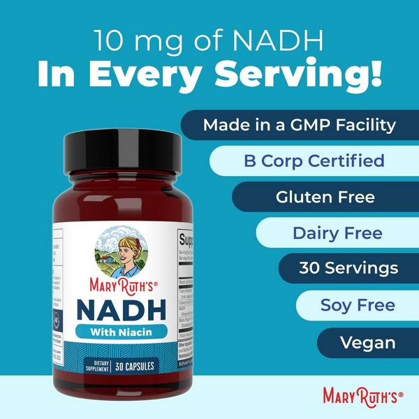 MaryRuth's NADH Capsules #3