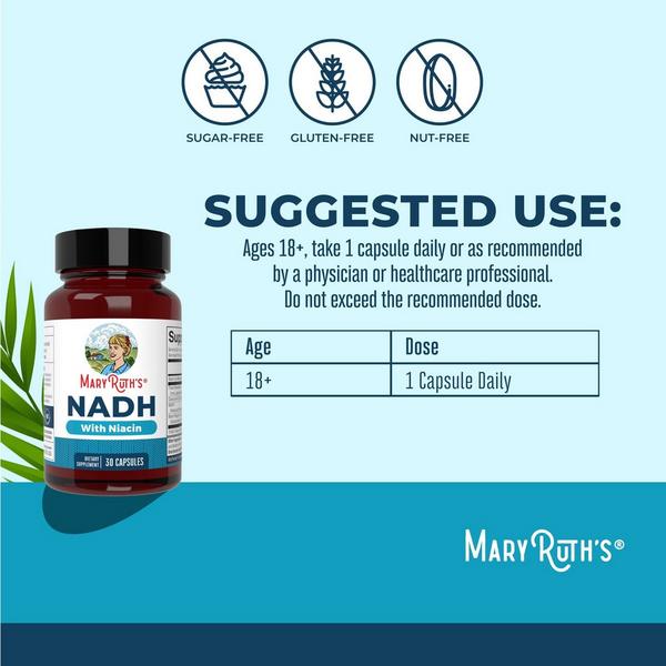 MaryRuth's NADH Capsules #6