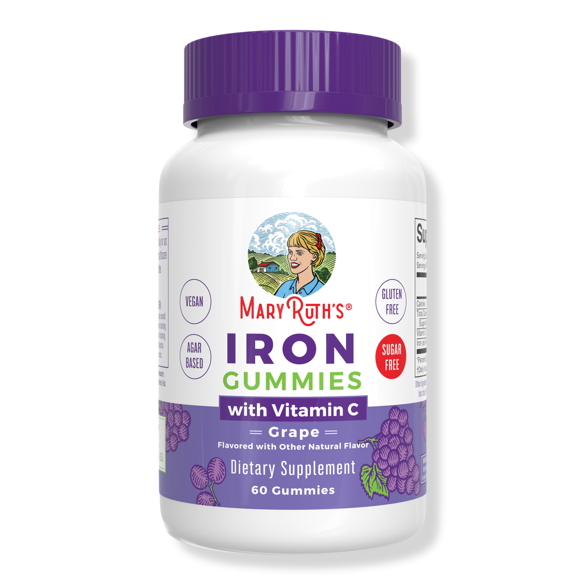 MaryRuth's Iron Gummies Grape #1