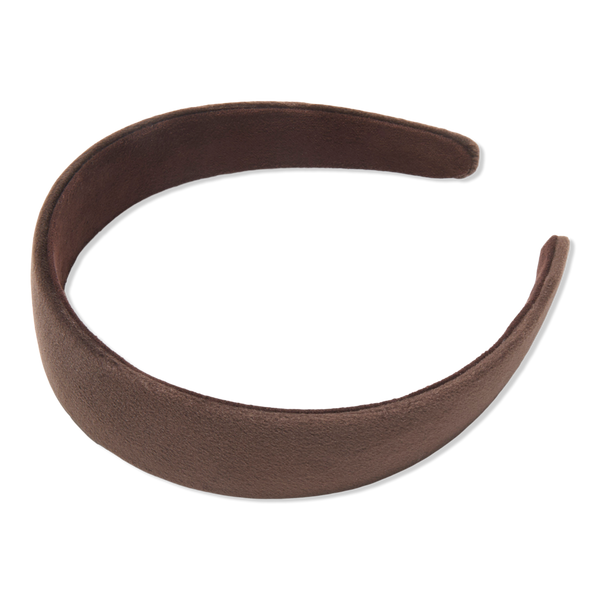 Lele Sadoughi Chocolate Velvet Bessette Headband #1