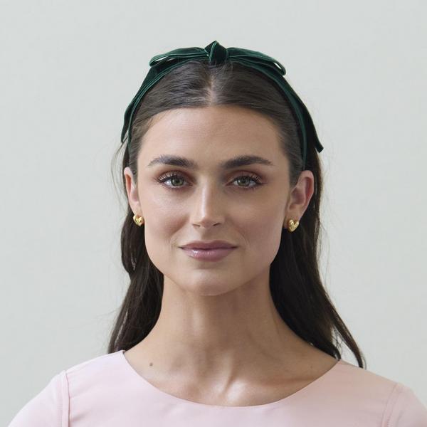 Lele Sadoughi Bardot Ribbon Slim Headband #4