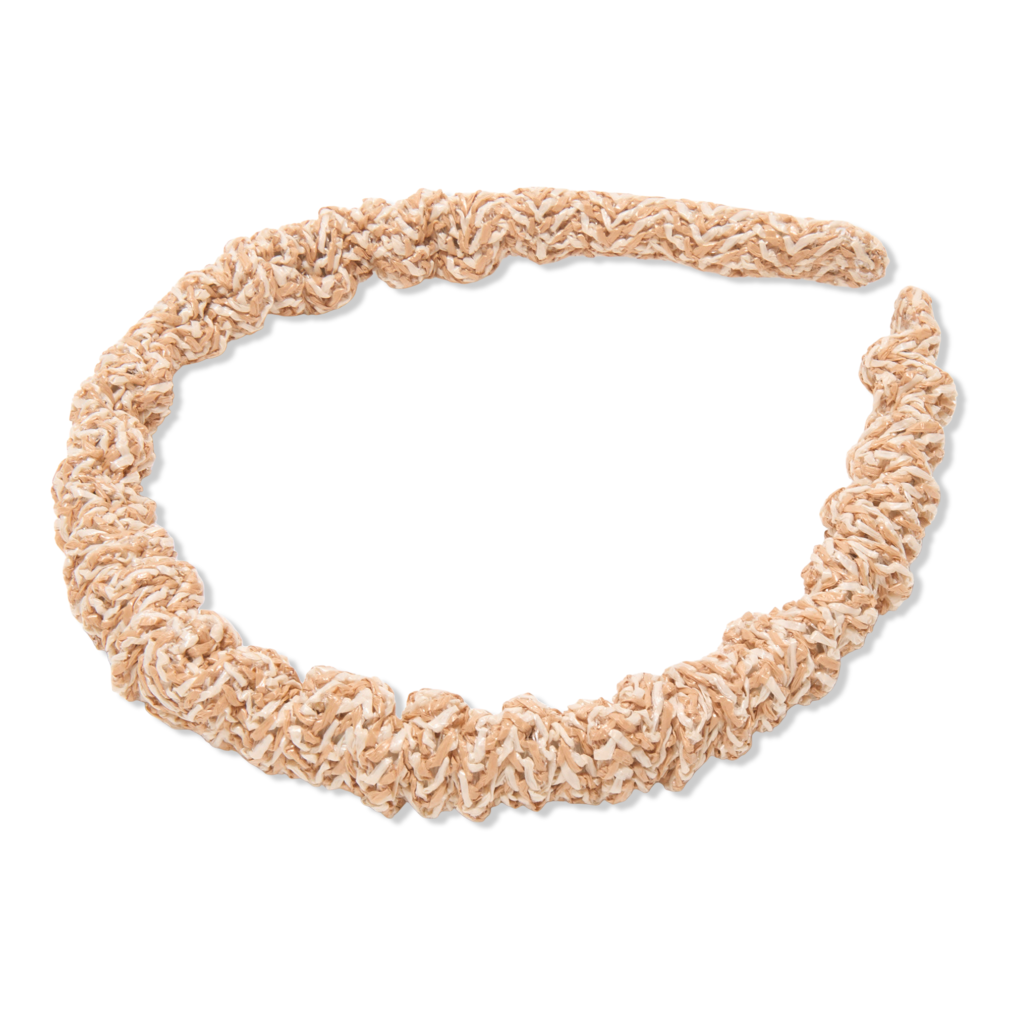 Lele Sadoughi Natural Raffia Jessie Headband #1