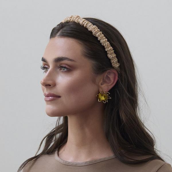 Lele Sadoughi Natural Raffia Jessie Headband #5