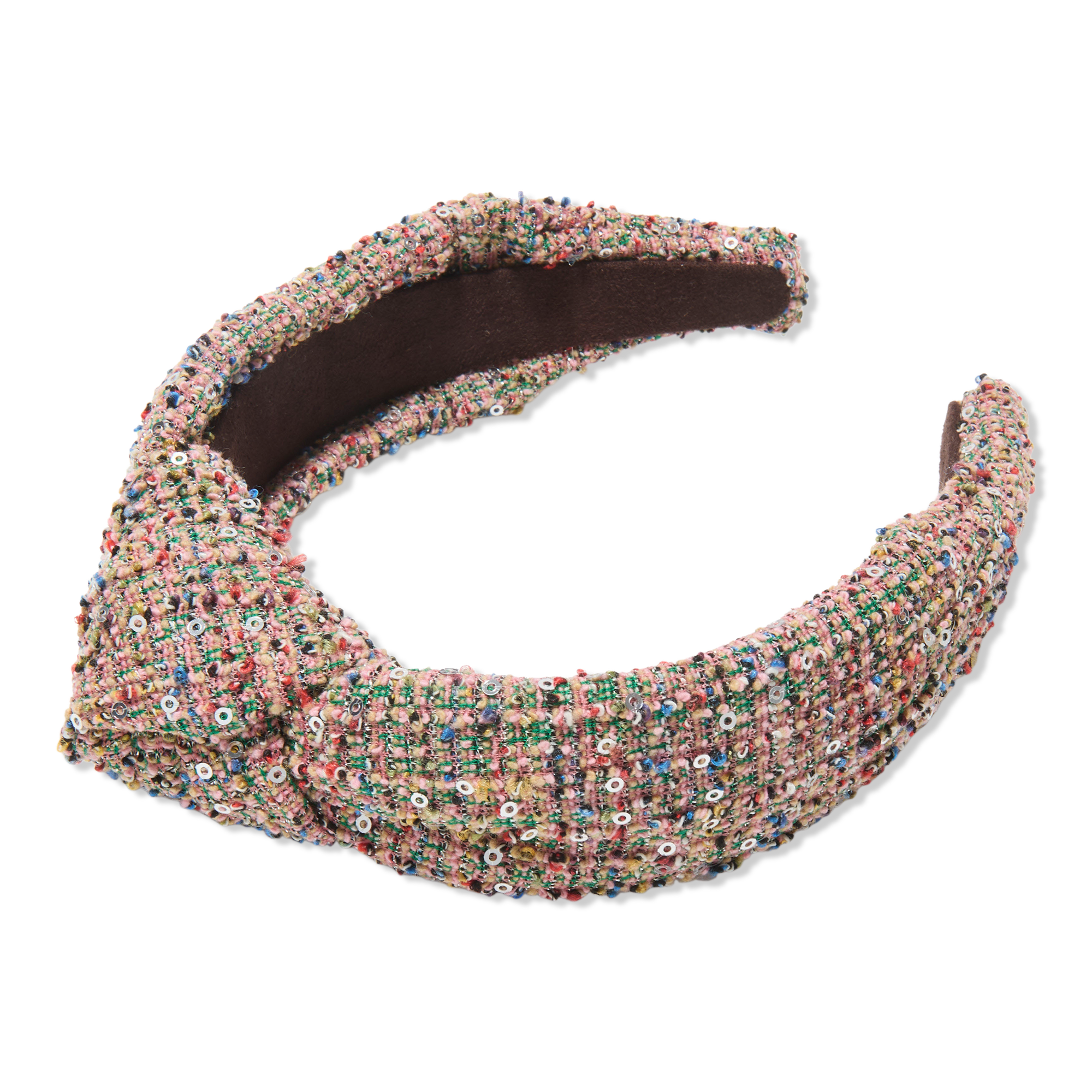 Lele Sadoughi Knotted Tweed Headband #1