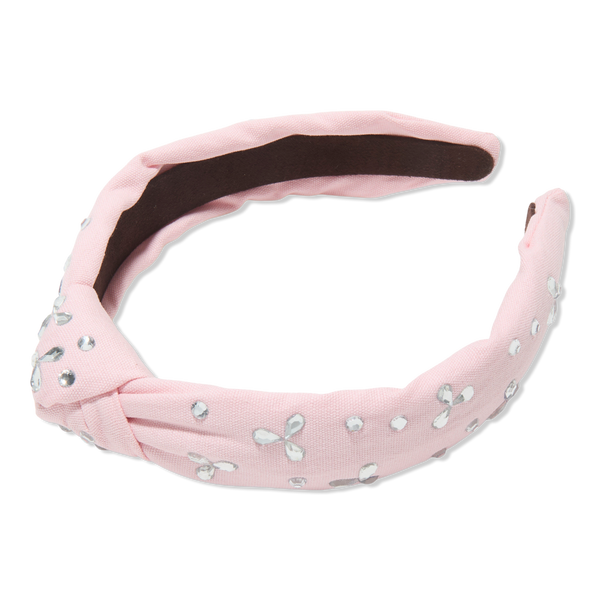 Lele Sadoughi Floral Blush Slim Knotted Headband #1