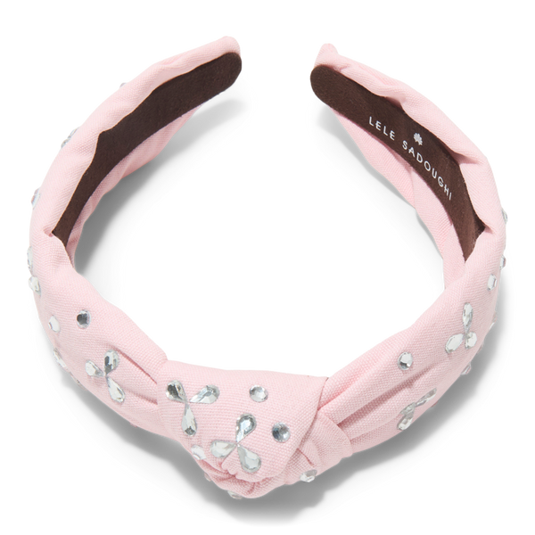 Lele Sadoughi Floral Blush Slim Knotted Headband #2