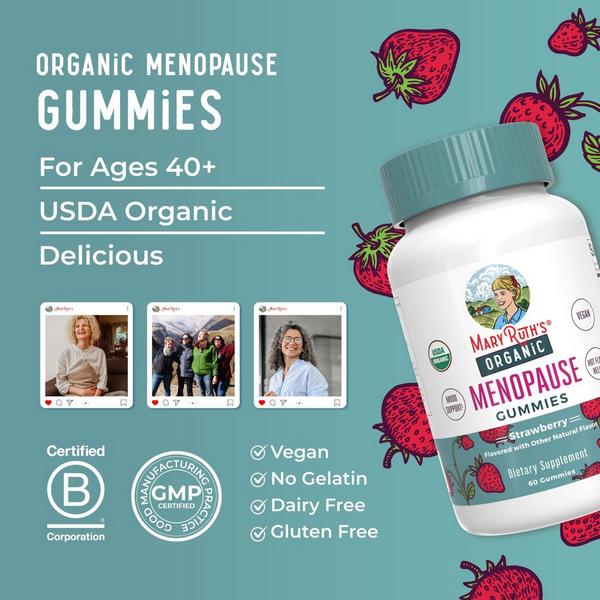 MaryRuth's Menopause Gummies Strawberry #4