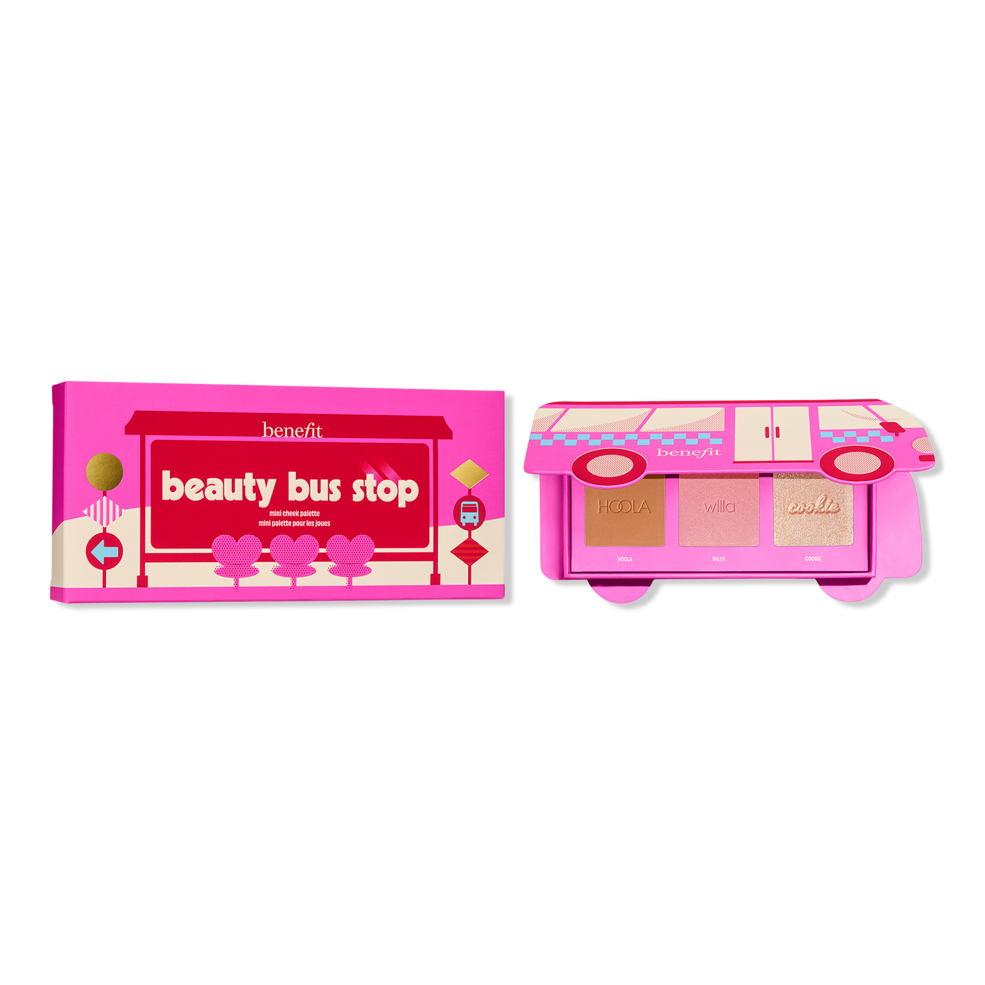 Мини-палетка румян Benefit Cosmetics Beauty Bus Stop — фото 1
