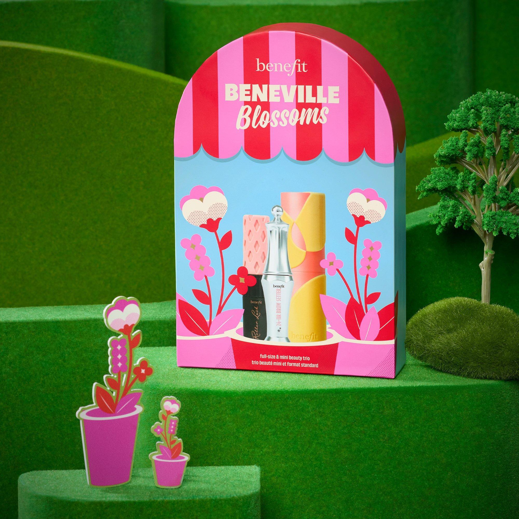 Подарочный набор Benefit Cosmetics Beneville Blossoms: румяна, тушь и гель для бровей — фото 7