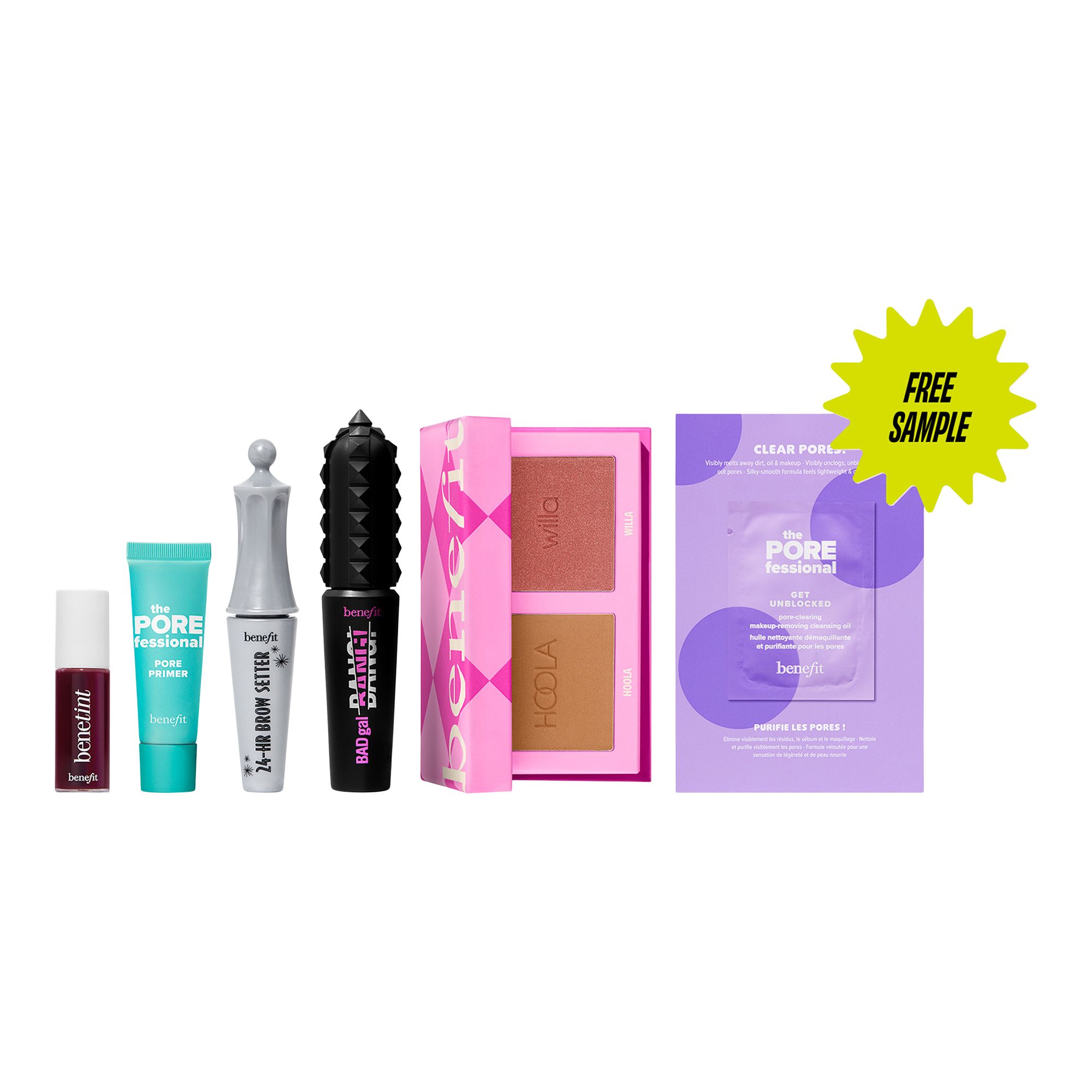 Мини-набор для макияжа всего лица Benefit Cosmetics The Glam Golf Club: дорожные размеры — фото 7