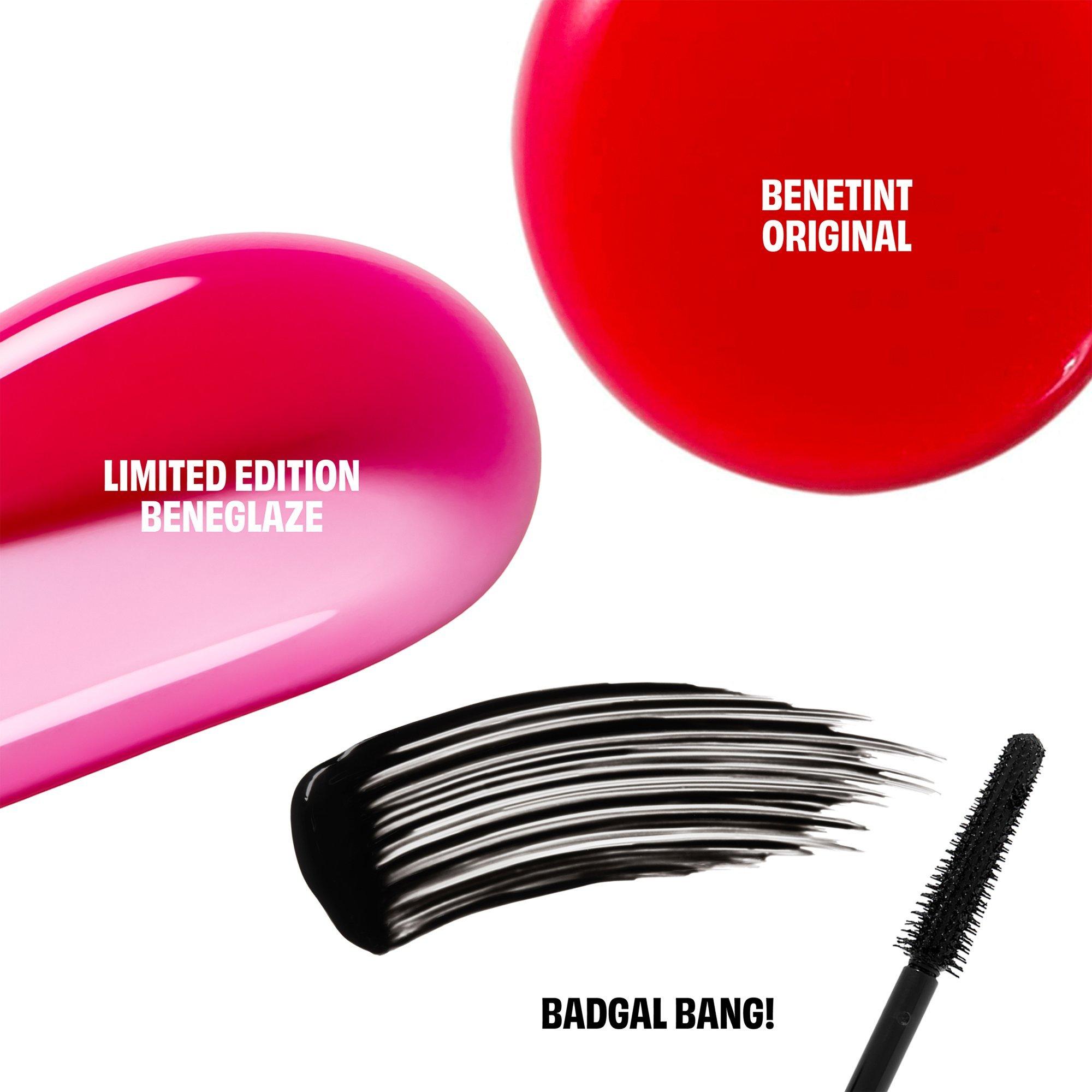 Подарочный набор Benefit Cosmetics The Beneville Times: тушь, тинт и блеск для губ — фото 2