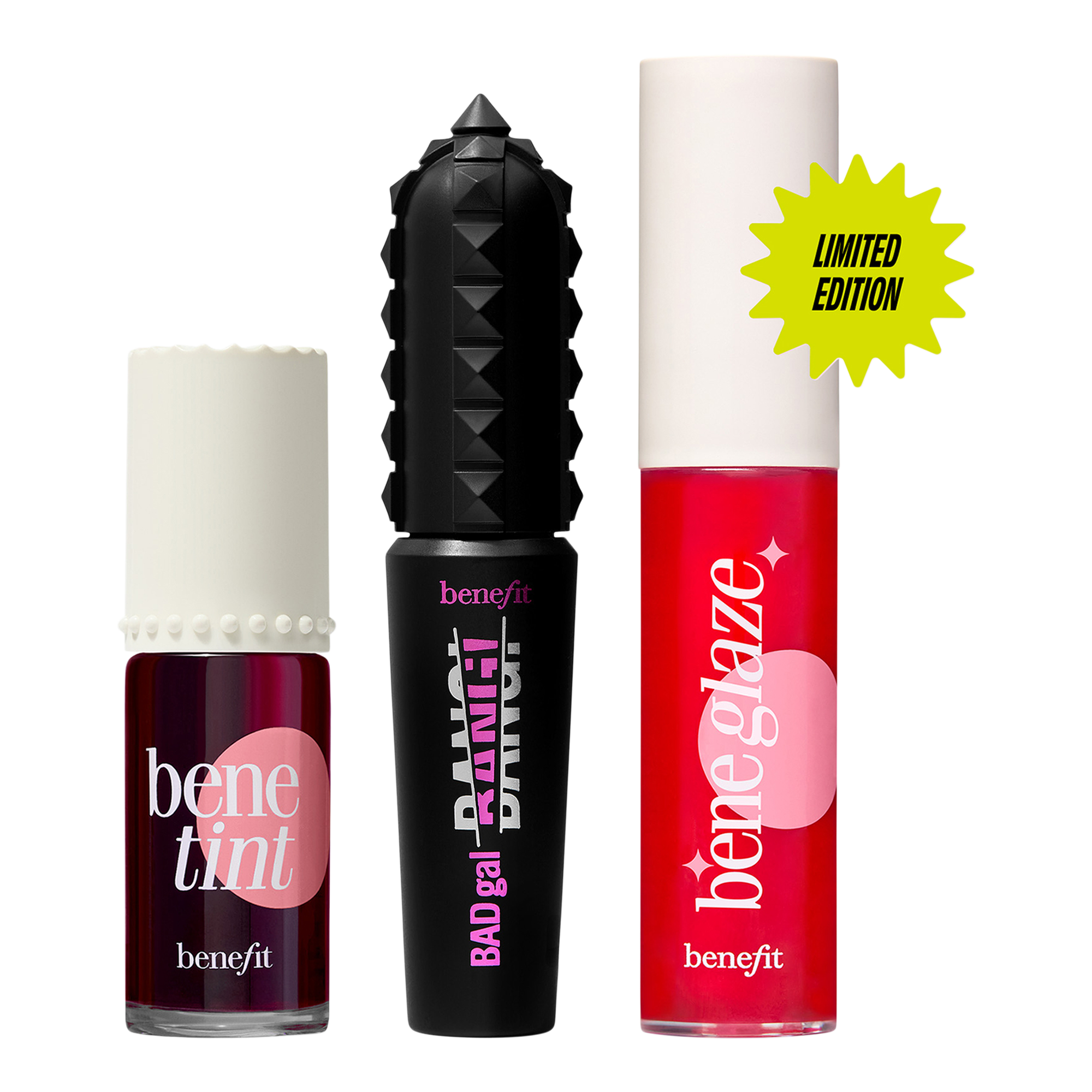 Подарочный набор Benefit Cosmetics The Beneville Times: тушь, тинт и блеск для губ — фото 7
