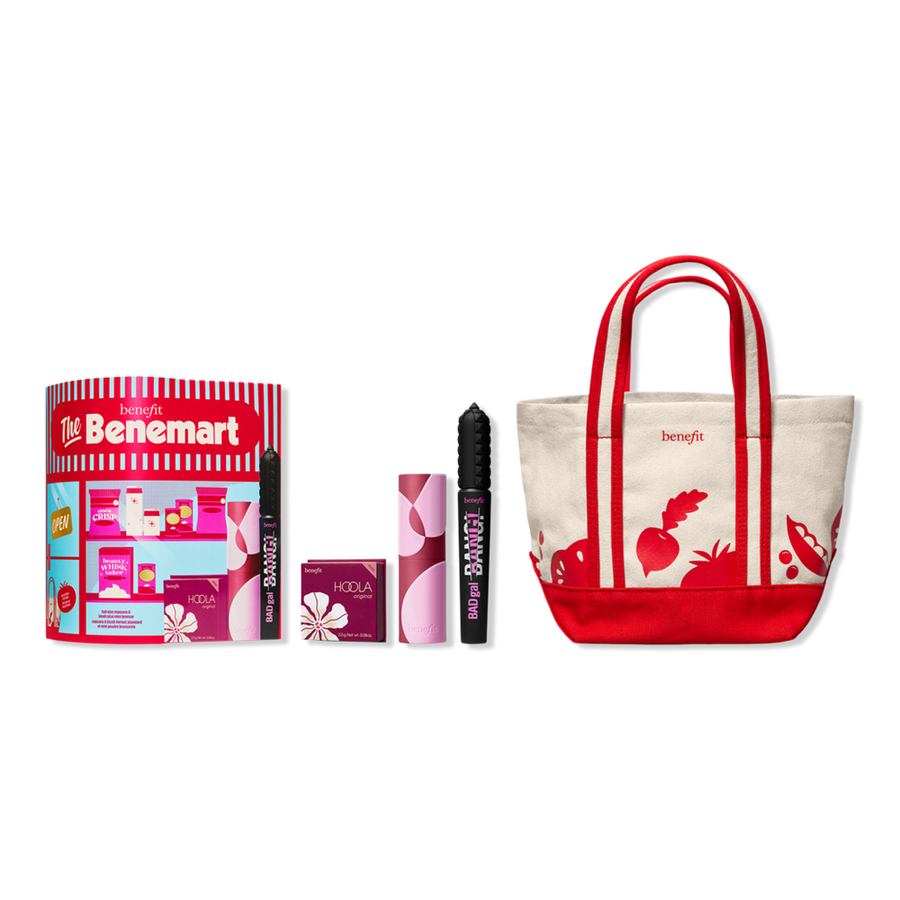 Benefit Cosmetics The Benemart Lash & Cheek Trio Mascara, Blush & Bronzer Makeup Gift Set