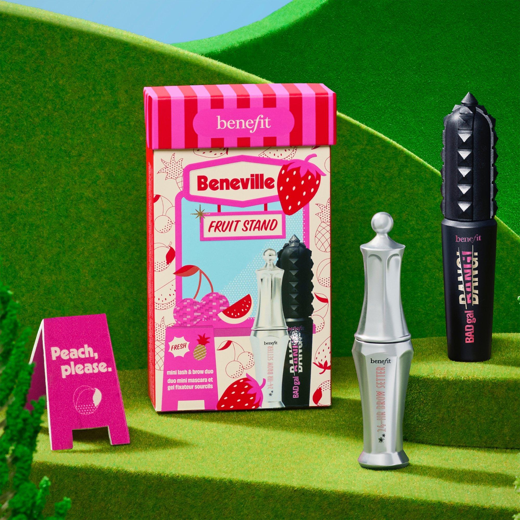Подарочный набор Benefit Cosmetics Beneville Fruit Stand: мини-тушь и гель для бровей — фото 8