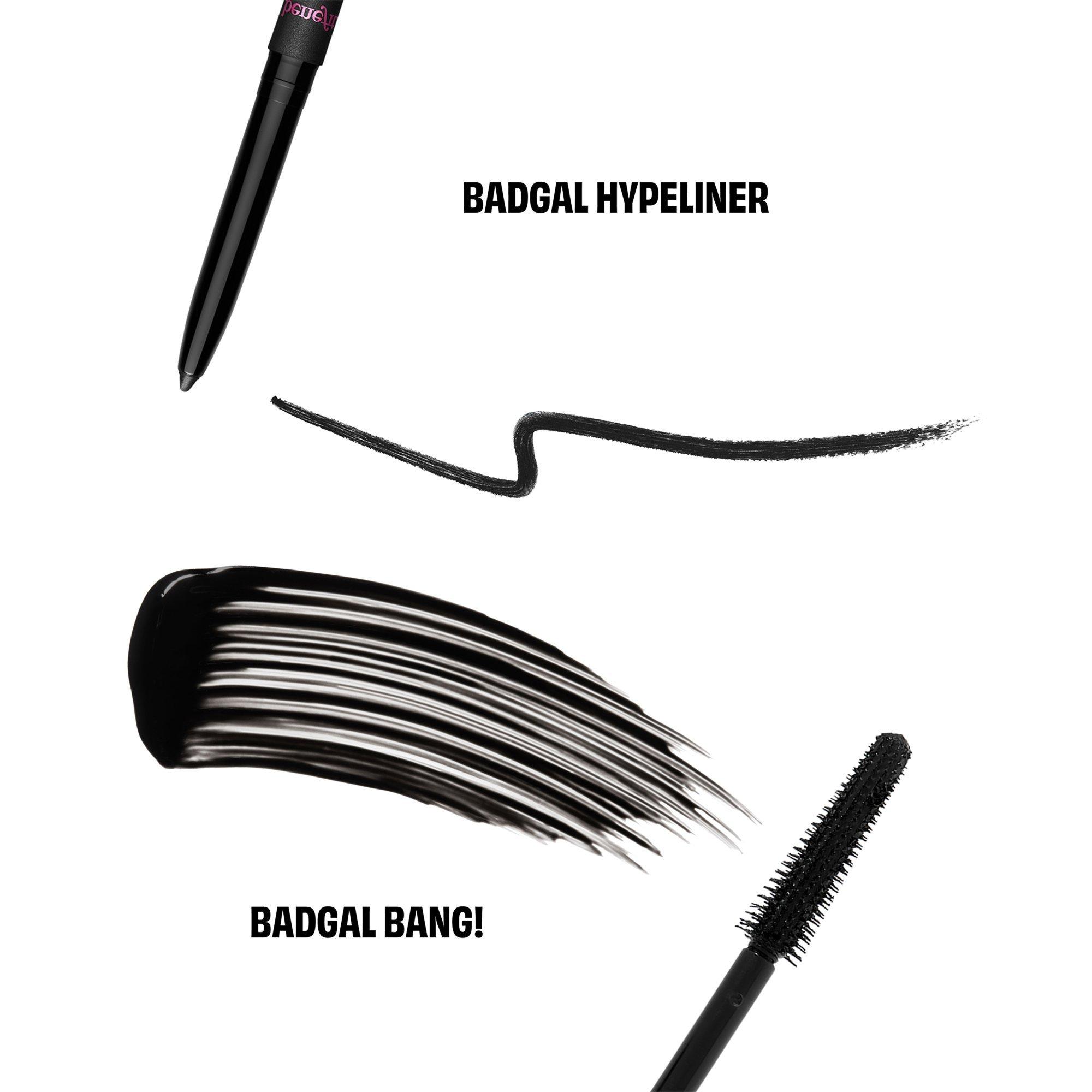 Подарочный набор для глаз Benefit Cosmetics BADgal Hypetower: тушь и подводка — фото 2