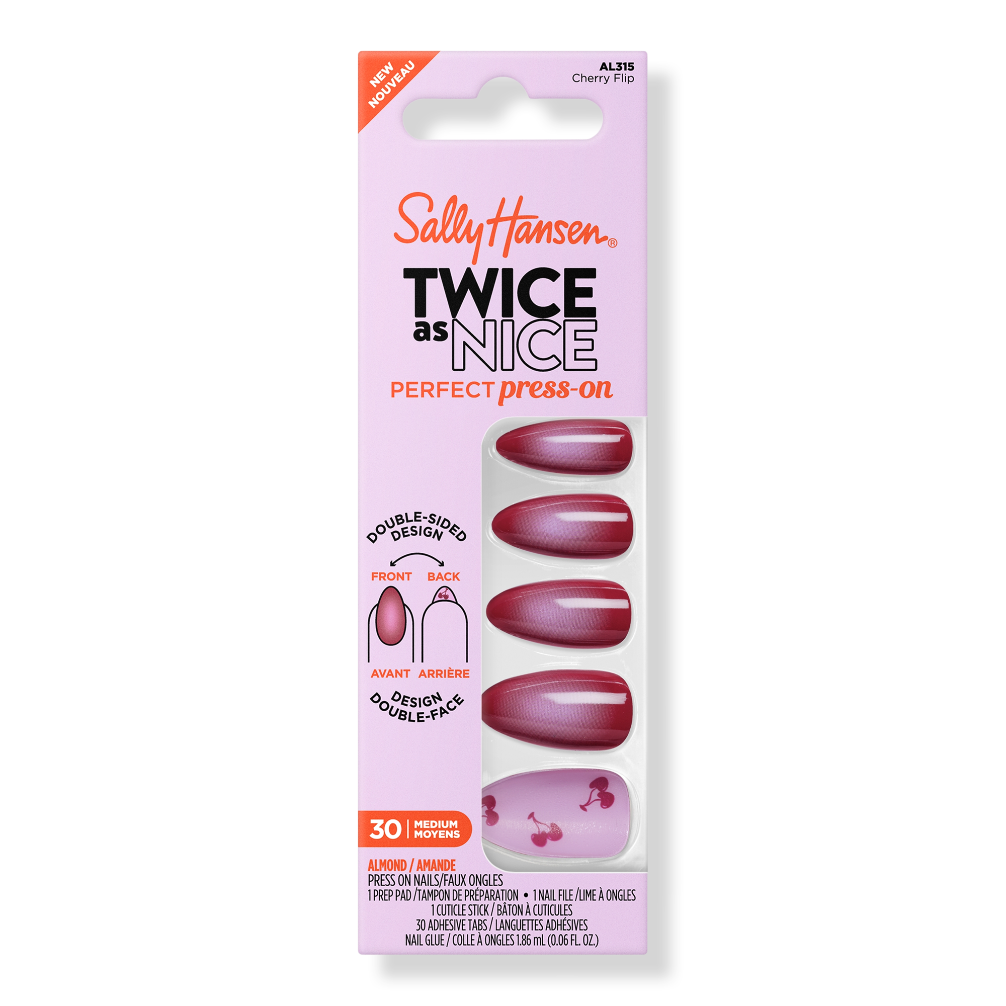 Sally Hansen Salon Effects Press Ons Twice As Nice Collection #1