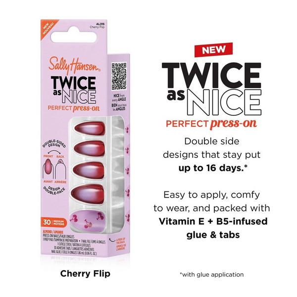 Sally Hansen Salon Effects Press Ons Twice As Nice Collection #3