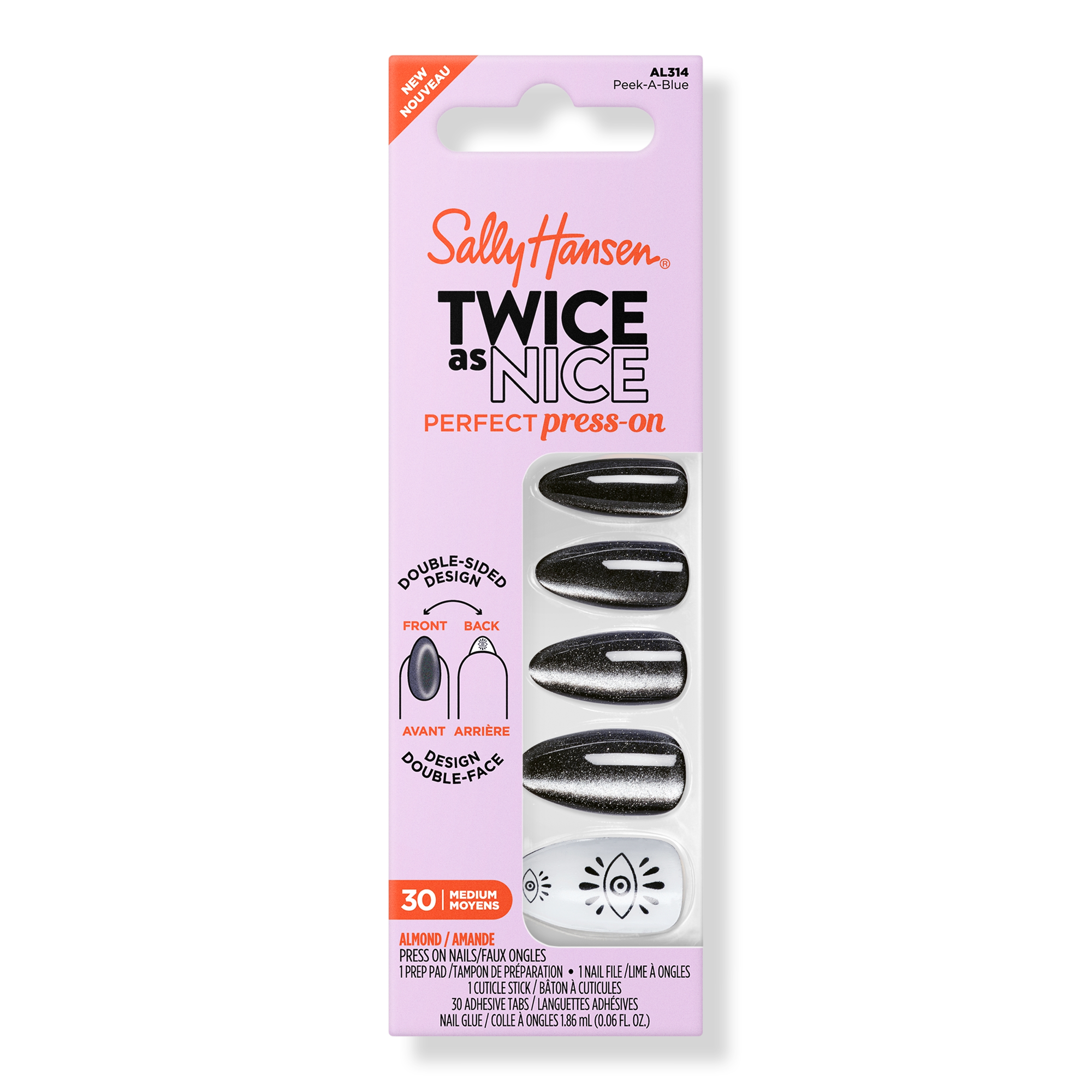 Sally Hansen Salon Effects Press Ons Twice As Nice Collection #1