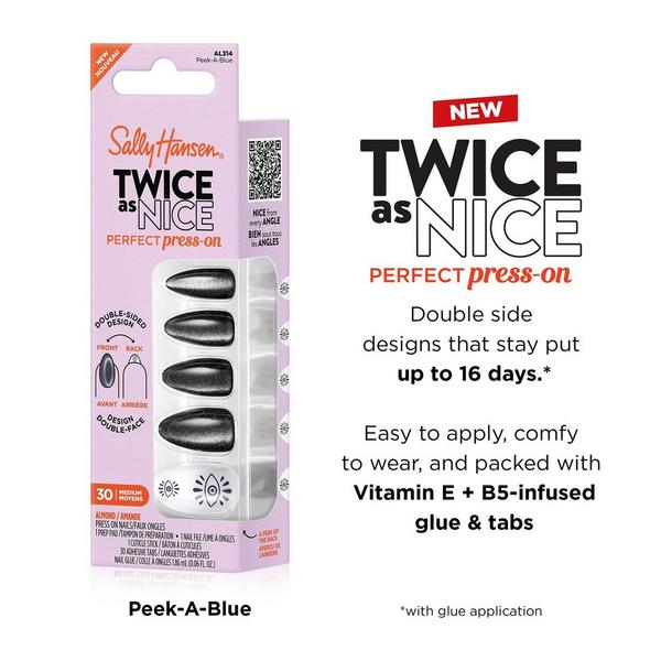 Sally Hansen Salon Effects Press Ons Twice As Nice Collection #3