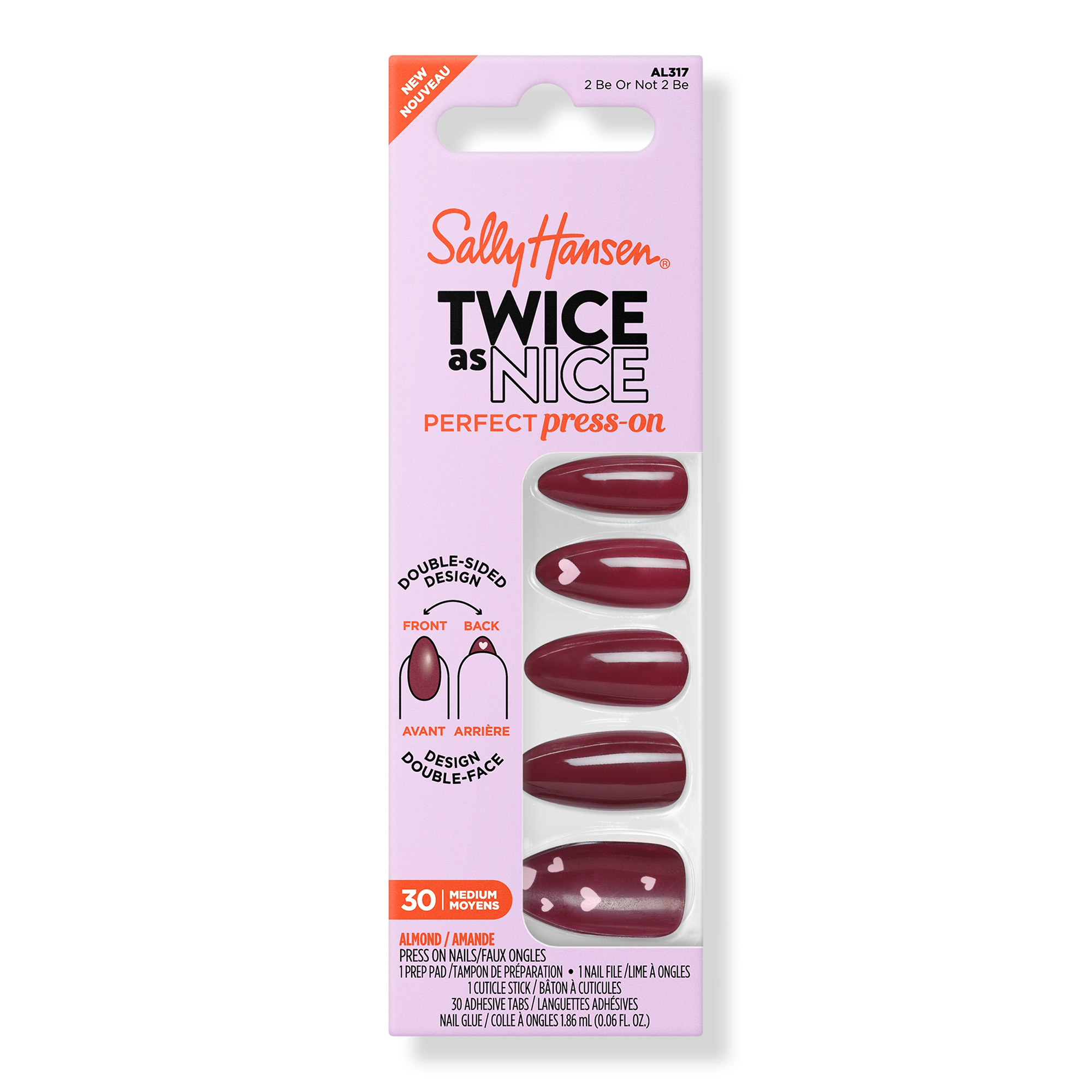 Sally Hansen Salon Effects Press Ons Twice As Nice Collection #1