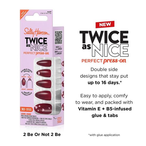 Sally Hansen Salon Effects Press Ons Twice As Nice Collection #3
