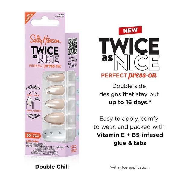 Sally Hansen Salon Effects Press Ons Twice As Nice Collection #3