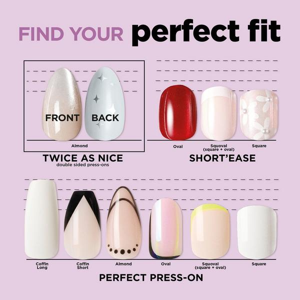 Sally Hansen Salon Effects Press Ons Twice As Nice Collection #5