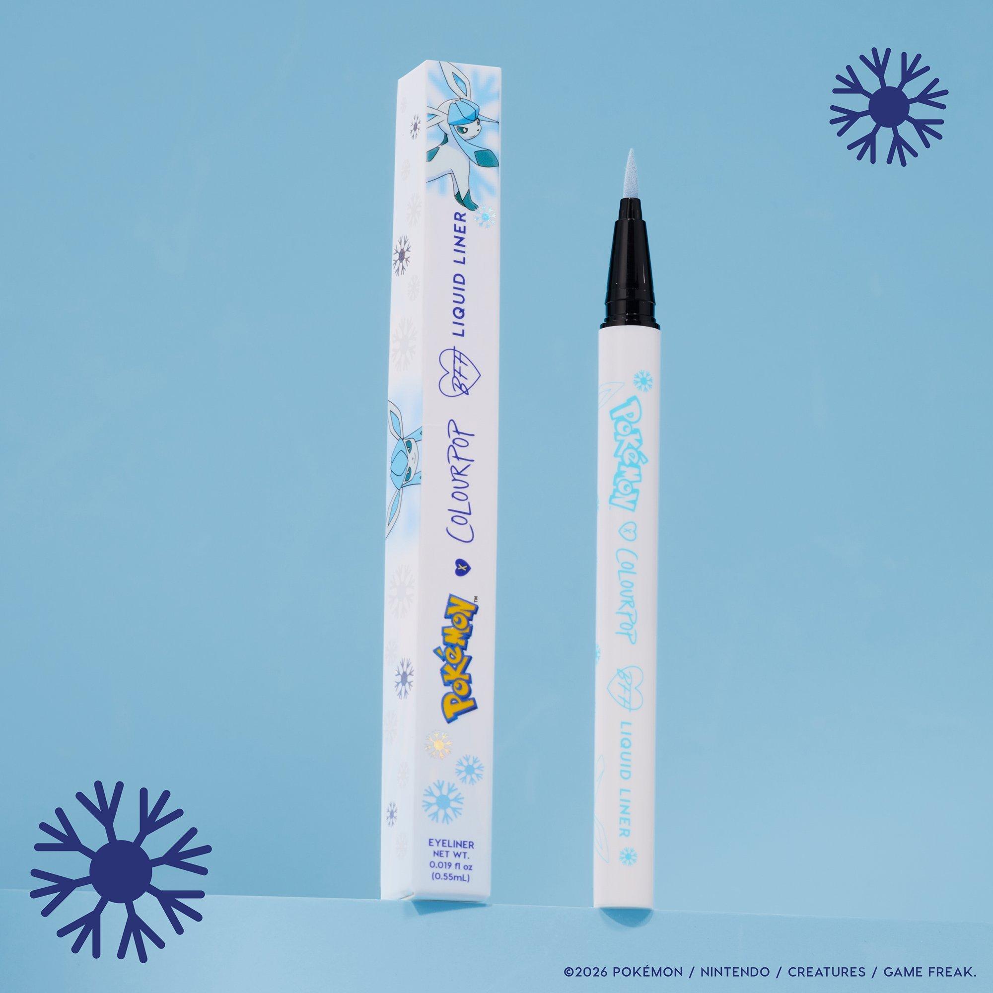 Жидкая подводка ColourPop X Pokémon BFF, Glaceon — фото 3