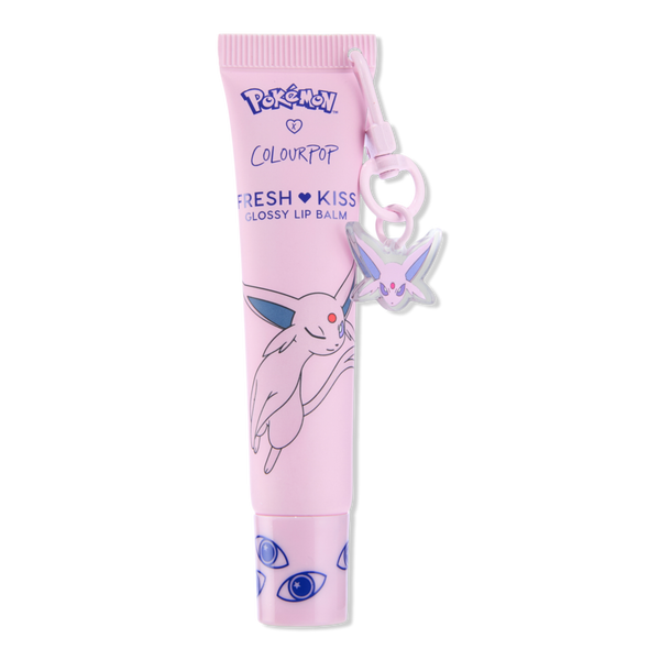 ColourPop ColourPop X Pokémon Fresh Kiss Glossy Lip Balm w/ Keychain Charm Espeon #1