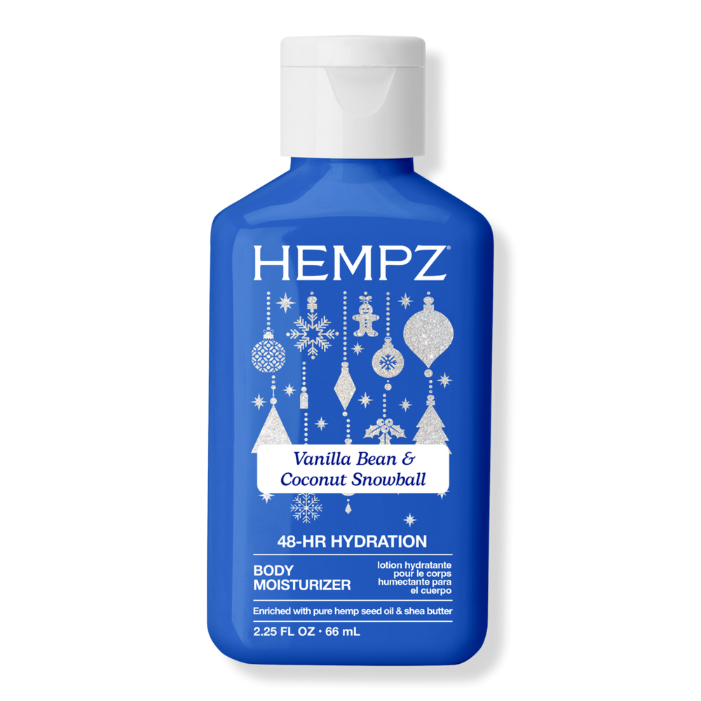 Hempz Limited Edition Vanilla Bean & Coconut Snowball Body Moisturizer - 2.25 oz