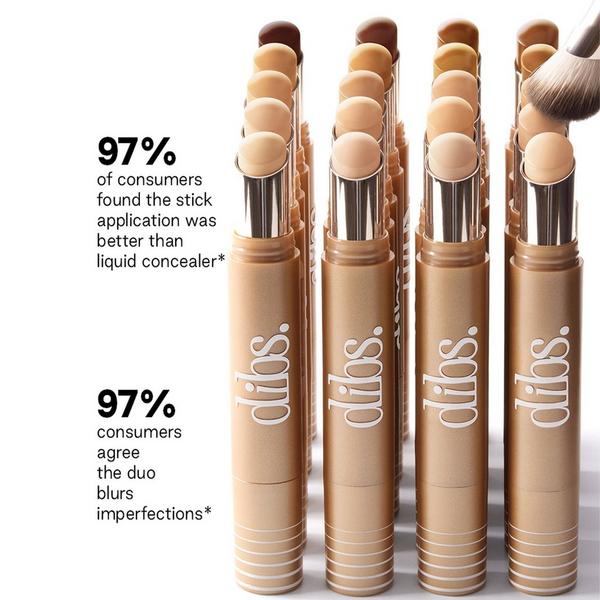 DIBS Beauty The Edit Stick Brighten And Conceal Duo #8