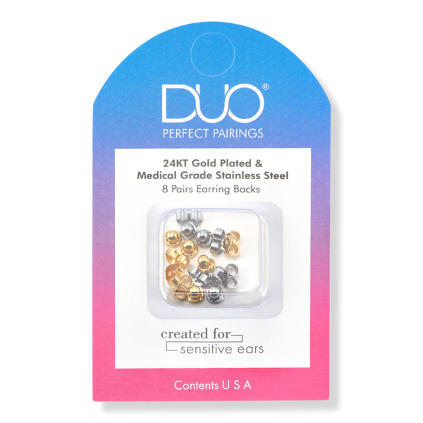 DUO Perfect Pairings 16 Piece Earring Back Set #1
