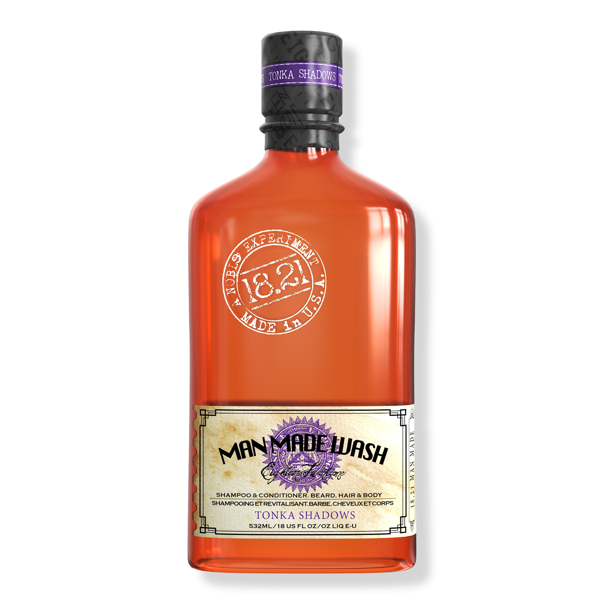 18.21 Man Made Tonka Shadows Shampoo, Conditioner and Body Wash #1