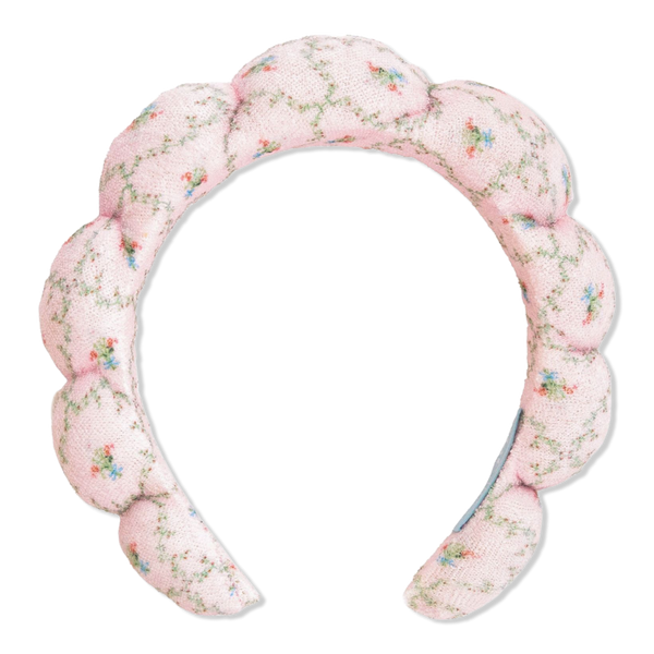 Wet Brush Wet Brush x Hill House Pink Trellis Puffy Scalloped Headband #1