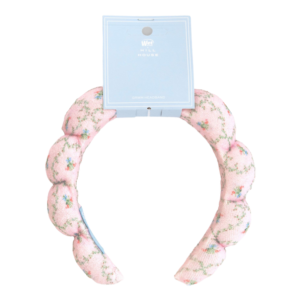 Wet Brush Wet Brush x Hill House Pink Trellis Puffy Scalloped Headband #2