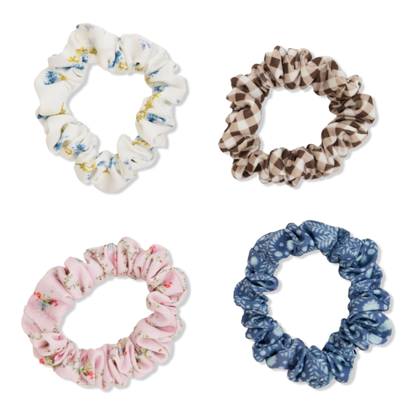 Wet Brush Wet Brush x Hill House Skinny Satin Scrunchies 4ct #1