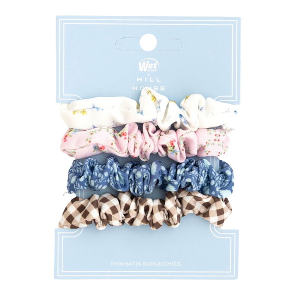 Wet Brush Wet Brush x Hill House Skinny Satin Scrunchies 4ct #3