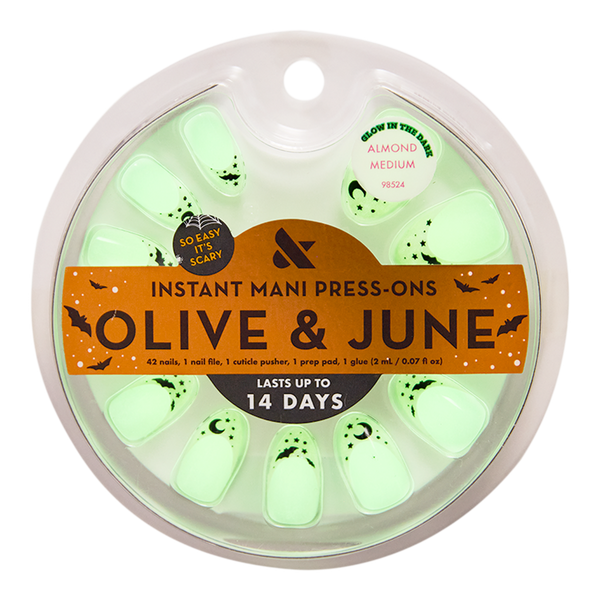 Olive & June Instant Mani Halloween Press-On Nails Witching Hour French #6