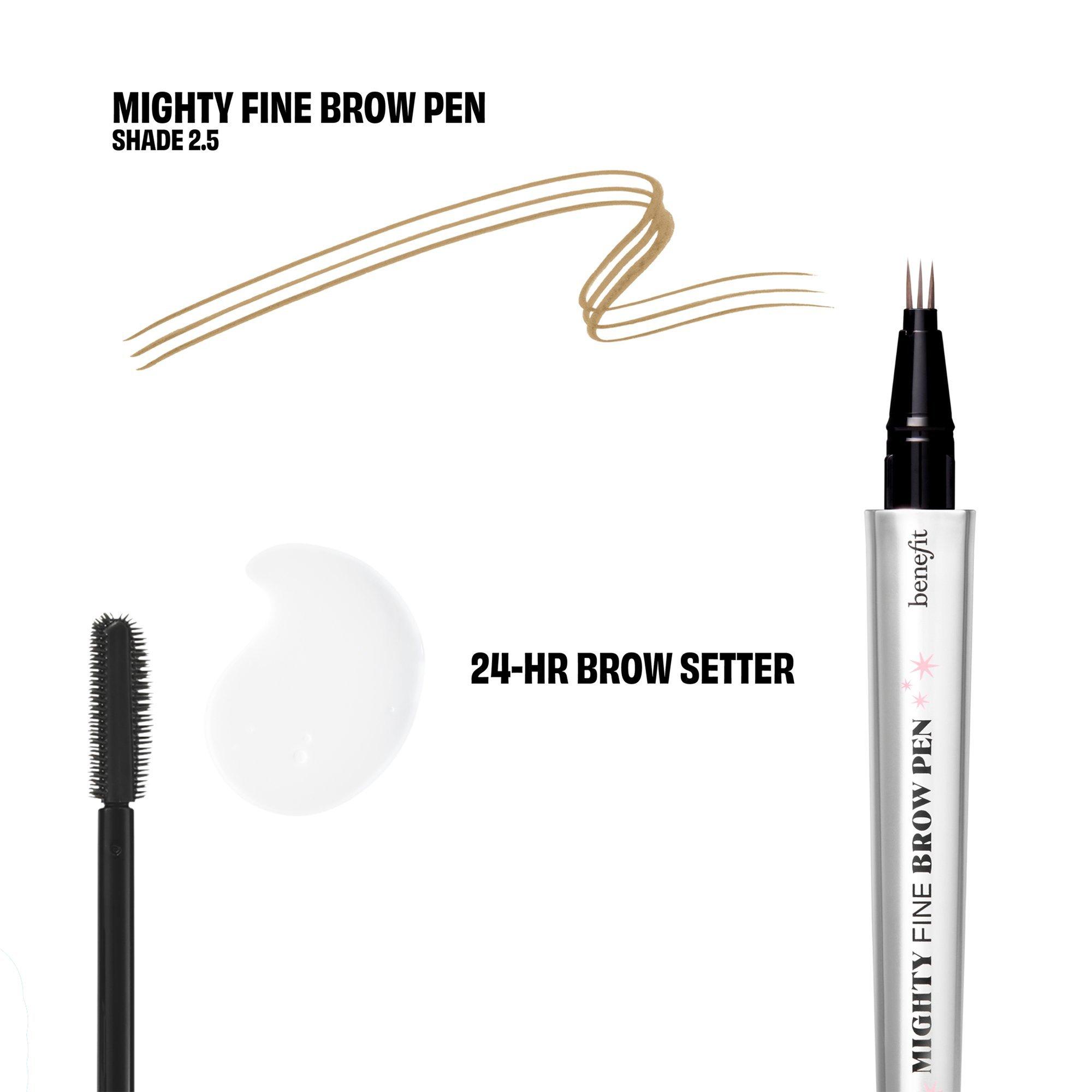 Подарочный набор полноразмерных средств для бровей Benefit Cosmetics The Great Brow Hall, цвет: Shade 2.5 — фото 3