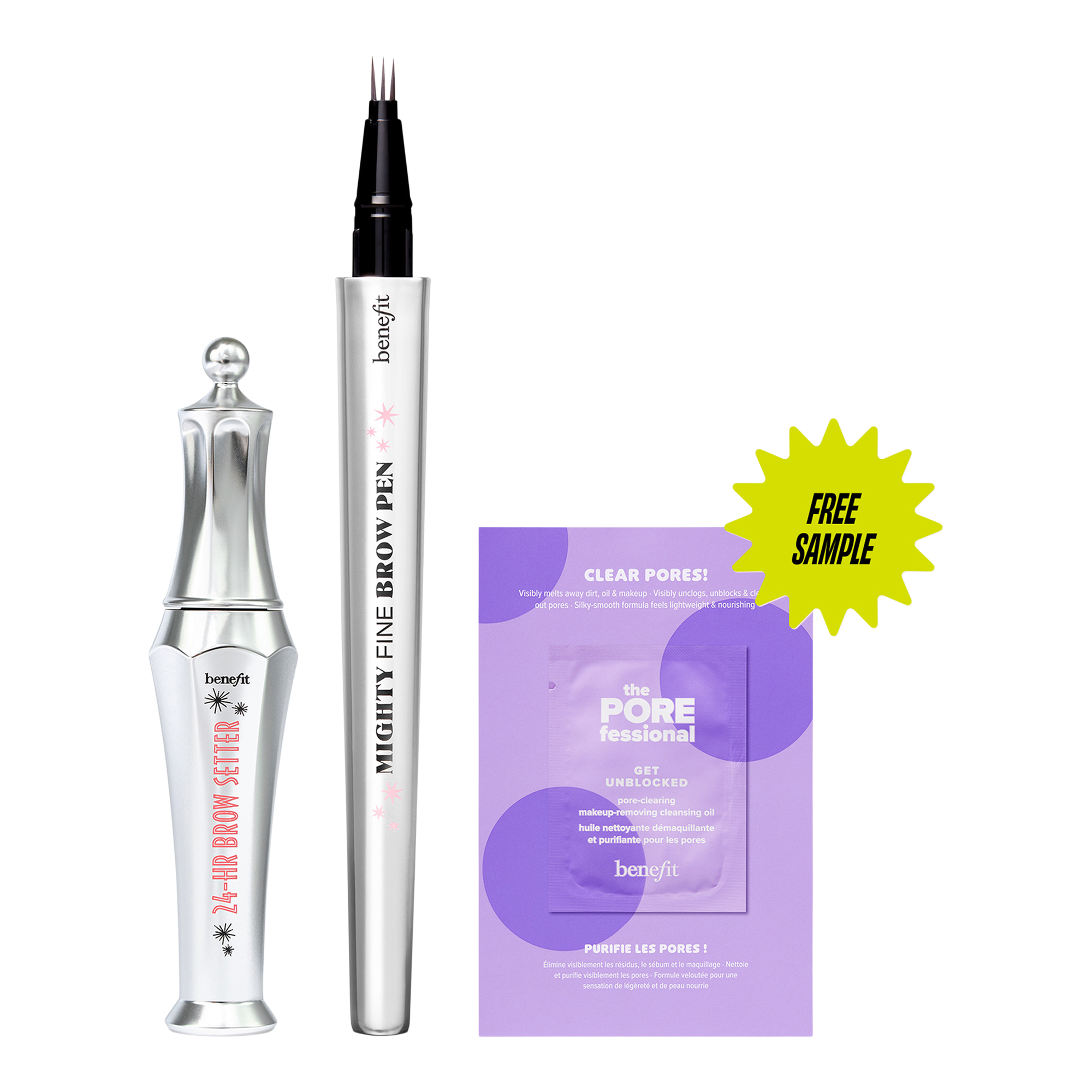Подарочный набор полноразмерных средств для бровей Benefit Cosmetics The Great Brow Hall, цвет: Shade 2.5 — фото 8