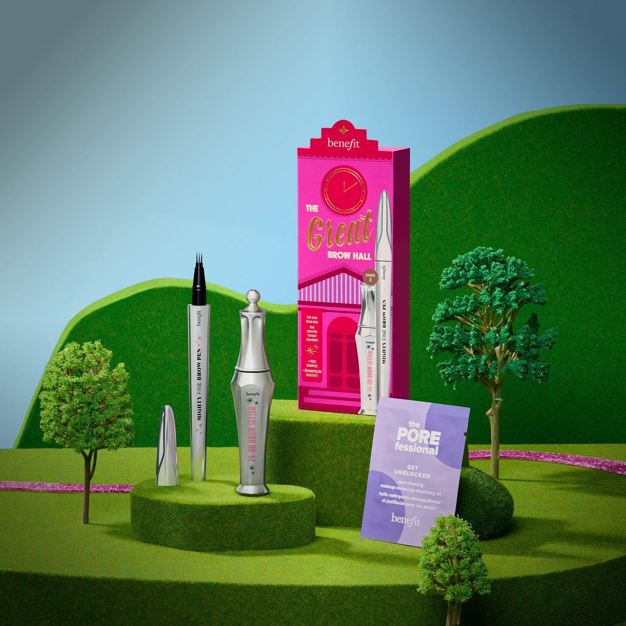 Подарочный набор полноразмерных средств для бровей Benefit Cosmetics The Great Brow Hall, цвет: Shade 2.5 — фото 9