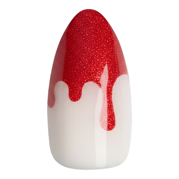 Olive & June Instant Mani Halloween Press-On Nails Vampire Velvet French #2
