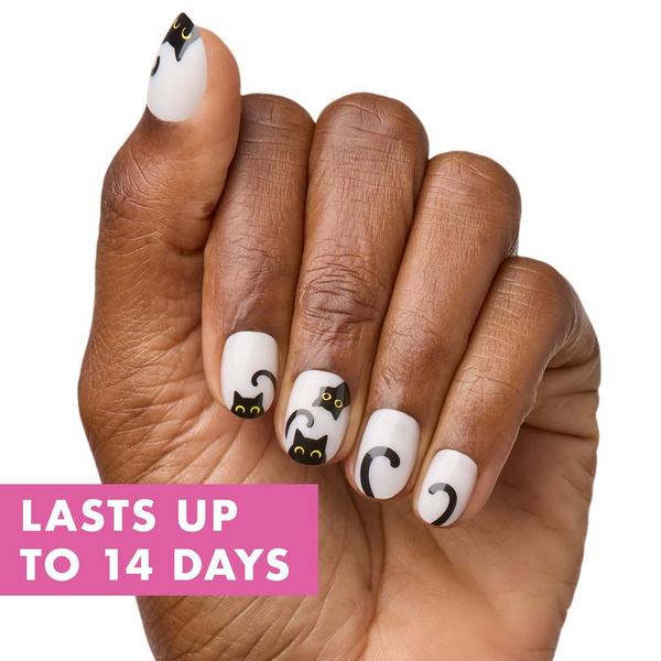 Olive & June Instant Mani Halloween Press-On Nails It’s Purrfection #6